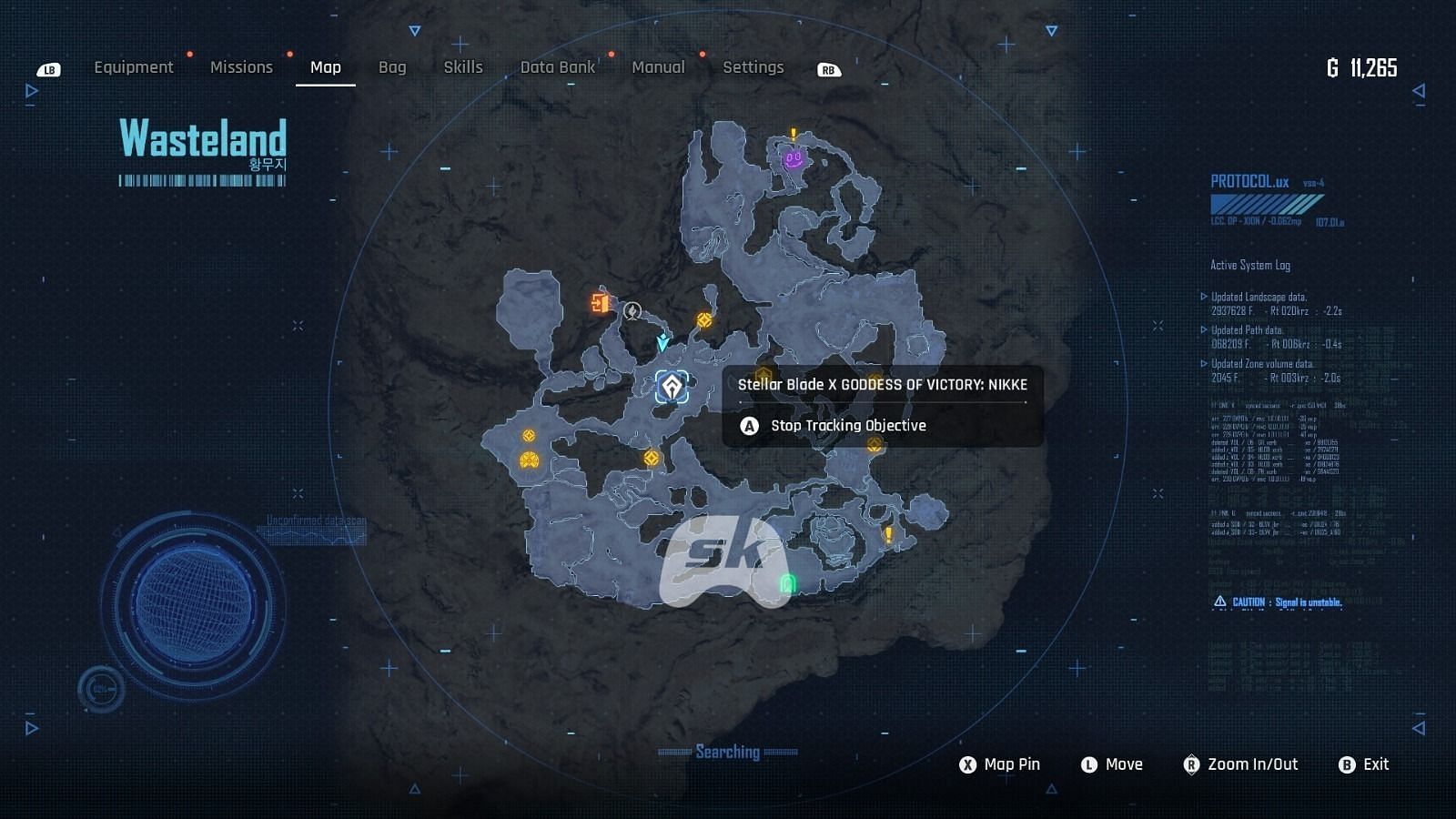 Volt's location in the map (Image via Sportskeeda Gaming || PlayStation Publishing LLC)
